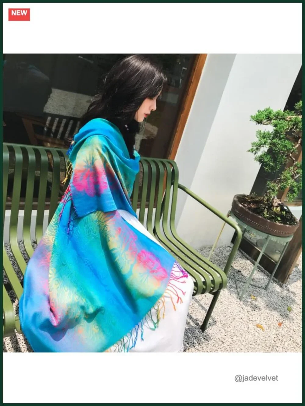 Luxury Satin Silk Scarf Shawl Wrap Pashmina Wedding Party